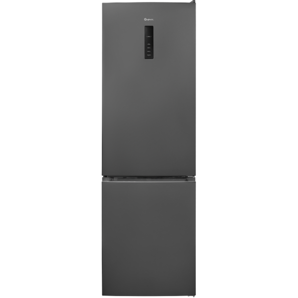 Холодильник отдельностоящий Bufett KRD 881NF с дисплеем, 335л, А++, темно-серый, 2 двери, 640881