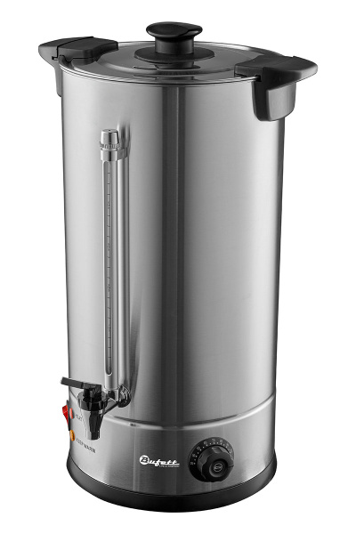 Электрокипятильник Bufett CWB 033DW с двойными стенками 25л, серебряный, 641033