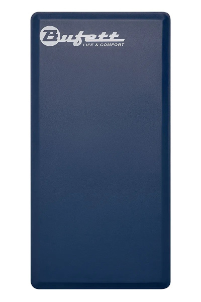 Коврик противоусталостный Bufett 500*1000*19мм, синий, 640138