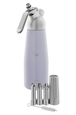 Сифон для сливок Bufett Kulinarische Produkte 0,5л, белый, 640017
