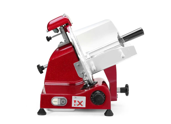 Слайсер HENDI Profi Line 250 Red Edition 210086, лезвие ø250 мм