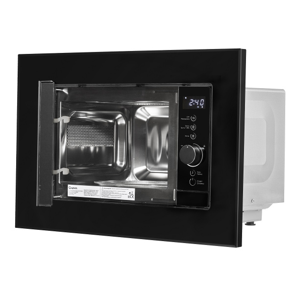 Печь микроволновая Bufett JMW 591 встраиваемая, 20л, 800Вт, черная, 640591