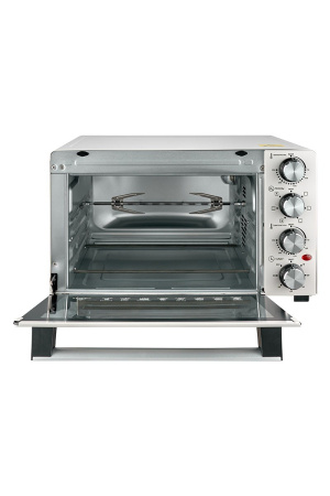Мини-печь электрическая Bufett HMO 660 с конвекцией и грилем, 35л, 1500Вт, белый, 640660