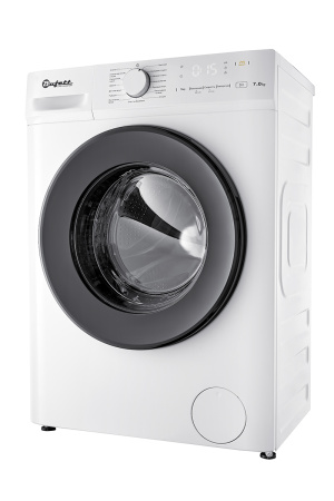 Машина стиральная Bufett MWM 551 с фронтальной загрузкой 7кг, А+++, белая, 640551
