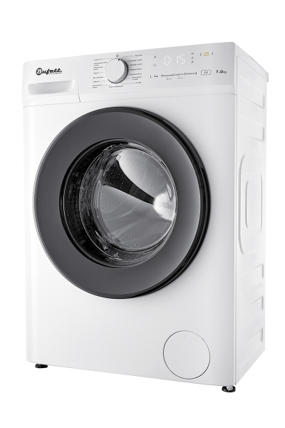 Машина стиральная Bufett MWM 551 с фронтальной загрузкой 7кг, А+++, белая, 640551