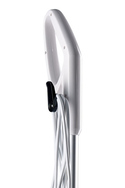 Швабра паровая Bufett SSM 746, 9 насадок, 350мл, 1500Вт, бело-черная, 640746