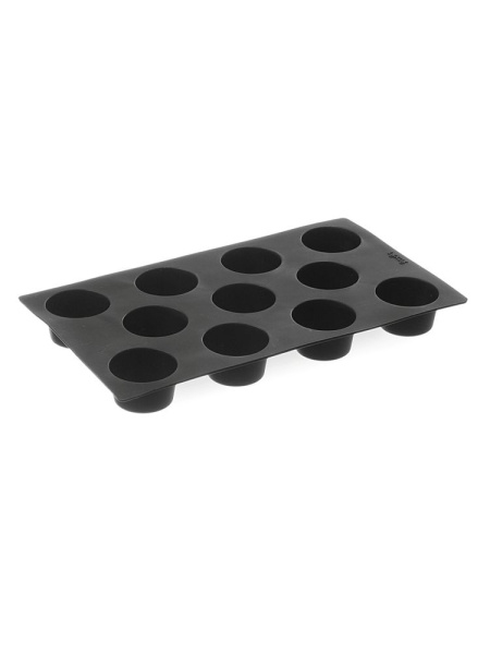Форма для выпечки силиконовая HENDI Mini-Muffins 676905, GN1/3, на 11 шт. ø53x(H)30 мм