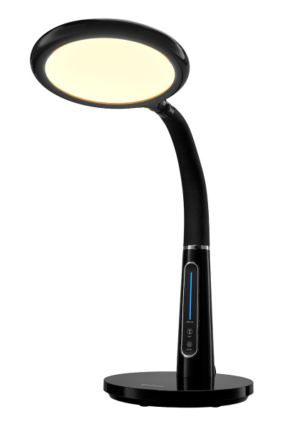 Лампа настольная светодиодная Bufett ZTL 194, 12 Вт, 650Лм, черная, 641194
