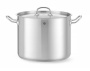 Кастрюля высокая с крышкой HENDI Kitchen Line 837405, 13,5 л, ø280x(H)220 мм