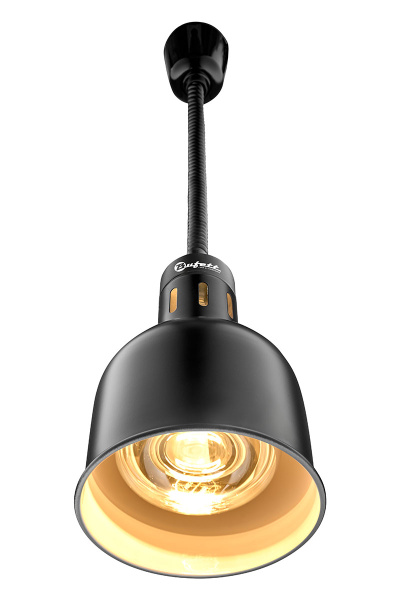 Лампа для подогрева блюд Bufett CWL 120 цилиндрическая, инфракрасная, 175мм, 250Вт, черная, 641120