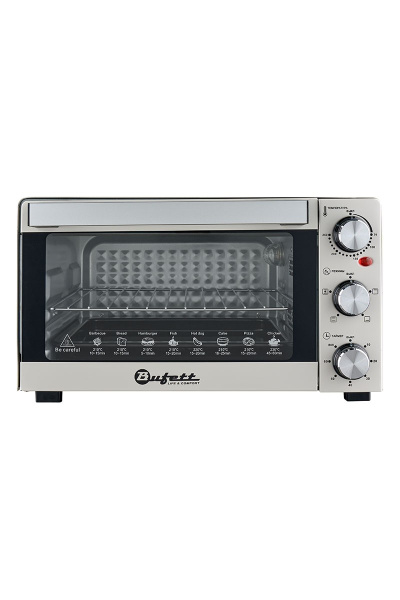 Мини-печь электрическая Bufett HMO 659 с конвекцией, 21л, 1200Вт, белый, 640659