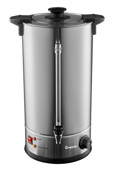 Электрокипятильник Bufett CWB 033DW с двойными стенками 25л, серебряный, 641033