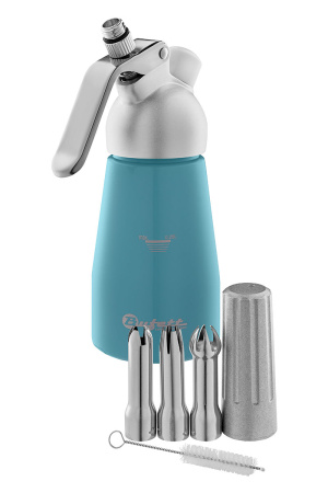 Сифон для сливок Bufett Kulinarische Produkte 0,25л, голубой, 640009