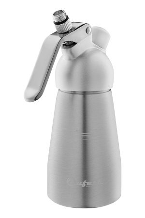 Сифон для сливок Bufett Kulinarische Produkte 0,25л, серебряный, 640012