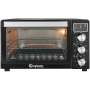 Мини-печь электрическая Bufett HMO 661 с дисплеем, конвекцией и грилем, 35л, 1500Вт, черный, 640661