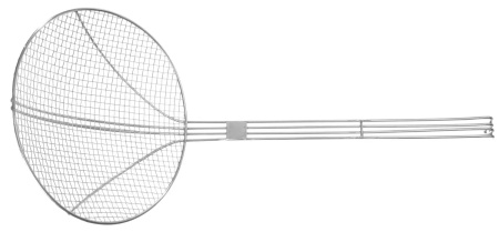 Шумовка для фритюрниц HENDI 640807H, ячейка 5x5 мм, ø240x540 мм