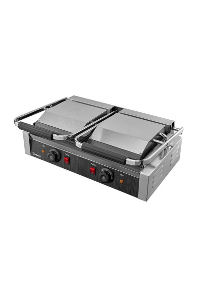 Гриль контактный Bufett CCG 096R двойной, рифленые поверхности, 1800ВТ+1800Вт, 641096