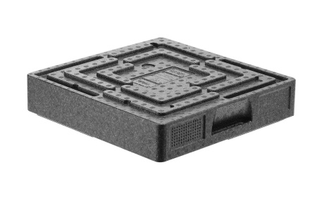 Термоконтейнер кейтеринговый Salto HENDI Profi Line 707067, 5,5 л, 410x410x(H)100 мм