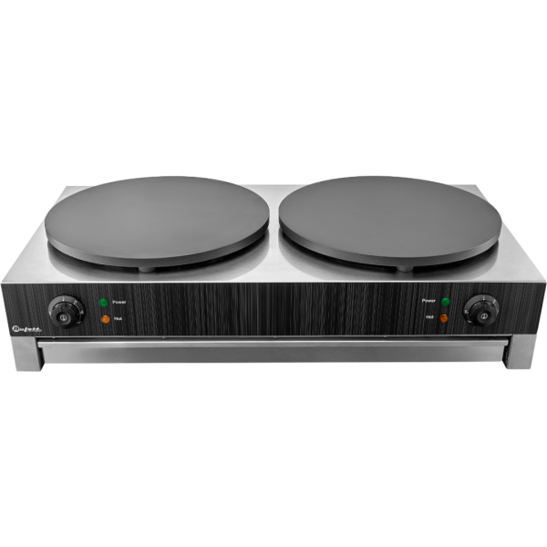 Блинница электрическая Bufett CCM 106 двойная, поверхности по 400мм, 6000Вт, 641106