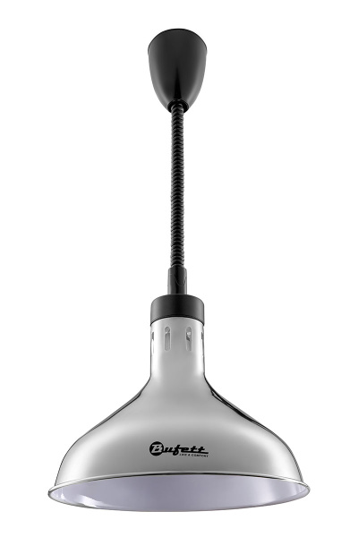 Лампа для подогрева блюд Bufett HTL 560 инфракрасная, 290мм, 275Вт, серебряная, 641560