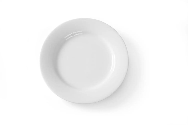 Тарелка мелкая HENDI Optima 770887, ø270 мм, белый фарфор