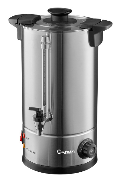 Электрокипятильник Bufett CWB 031DW с двойными стенками 12л, серебряный, 641031