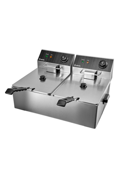 Фритюрница электрическая Bufett CFR 145 двойная 2x6л, с двумя корзинами, 2х2500Вт, 641145