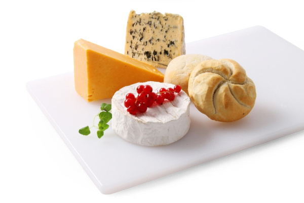 Доска разделочная HACCP HENDI 825600, 600x400 мм, толщина 18 мм, белая