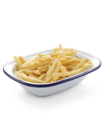 Блюдо эмалированное прямоугольное HENDI 621202, 175x130 мм