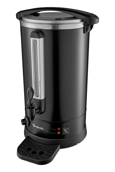 Кипятильник Bufett HWB 518 с двойными стенками, 20,5л, 2500Вт, черный матовый, 641518