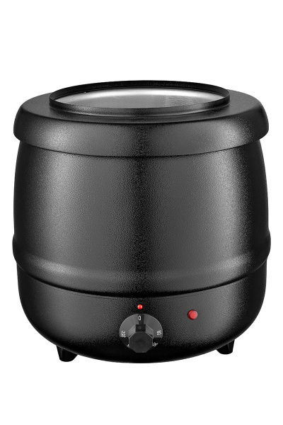 Мармит-горшочек для первых блюд Bufett HEK 540 10л, 400Вт, черный, 641540