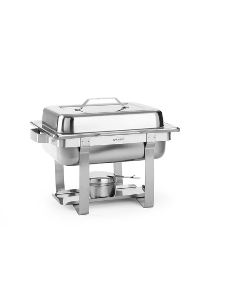 Мармит настольный HENDI Kitchen Line 475201, GN1/2-65 мм, 4,5 л, подогрев горючей пастой