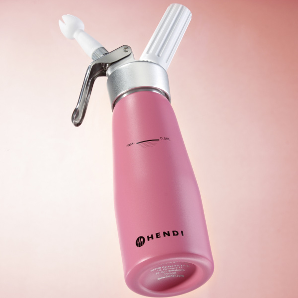 Сифон для сливок HENDI 975886, 0,5 л, фиолетовый