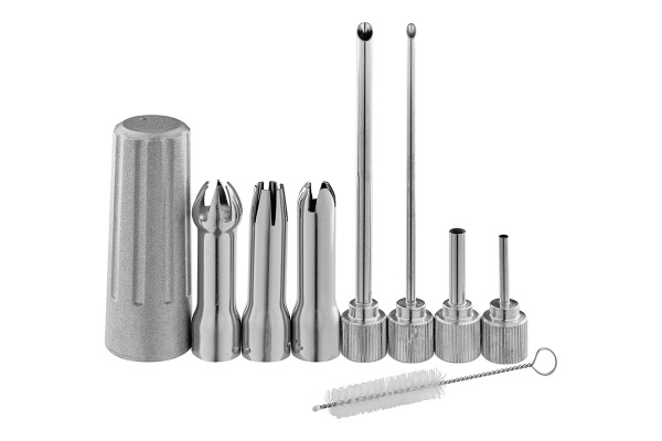 Сифон для сливок Bufett Professionelle Produkte 0,25л, серебряный, 640002