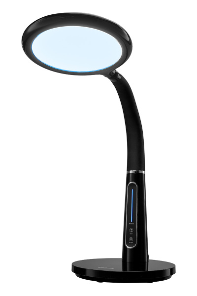 Лампа настольная светодиодная Bufett ZTL 194, 12 Вт, 650Лм, черная, 641194