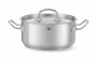 Кастрюля низкая с крышкой HENDI Kitchen Line 836019, 2,9 л, ø200x(H)95 мм