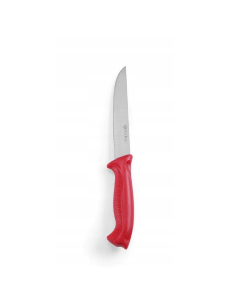 Нож профессиональный для разделки мяса, красный, 150 мм, HENDI, 842423