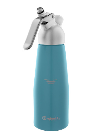 Сифон для сливок Bufett Kulinarische Produkte 0,5л, голубой, 640016