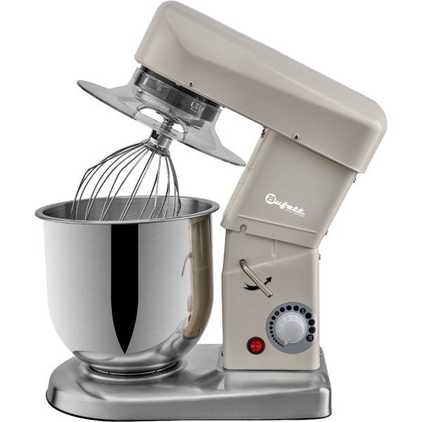 Миксер планетарный Bufett CCM 085W7 с дежой 7л, 500Вт, белый, 641085