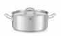 Кастрюля низкая с крышкой HENDI Kitchen Line 836033, 7,3 л, ø280x(H)120 мм