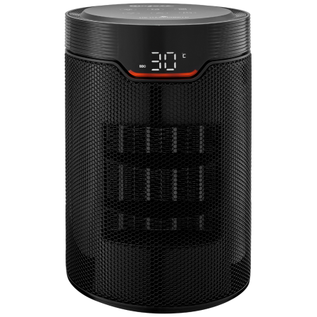 Обогреватель электрический Bufett DHT 907 с дисплеем, 1500Вт, черный, 640907