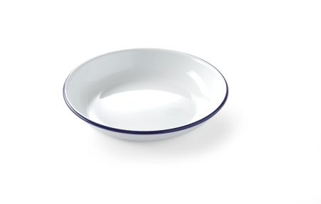 Тарелка глубокая эмалированная HENDI 621240, ø180 мм