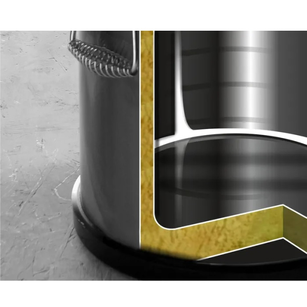 Термос из нержавеющей стали для транспортировки пищи HENDI 710111, 15 л, ø330x(H)280 мм