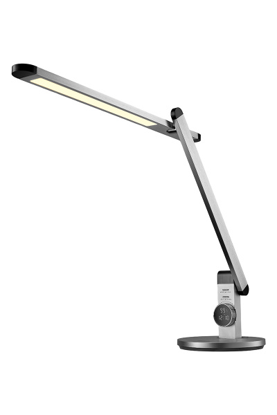 Лампа настольная светодиодная Bufett ZTL 198, 12 Вт, 560Лм, серебряная, 641198