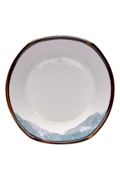 Пиала фарфоровая белая с голубым "Galaxy" 100 мл, BUFETT, 640077