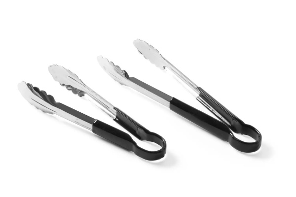 Щипцы сервировочные HENDI 171851, черные, 300 мм