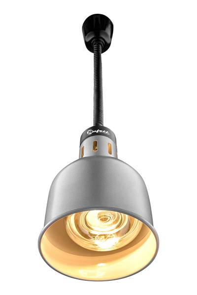 Лампа для подогрева блюд Bufett CWL 121 цилиндрическая, инфракрасная, 175мм, 250Вт, серебро, 641121