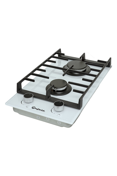 Панель варочная газовая Bufett HGH 779CI 2 конфорки, белая, 640779