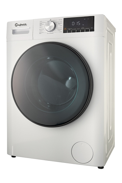 Машина стиральная Bufett MWM 550 с фронтальной загрузкой 8кг, А+++, белая, 640550