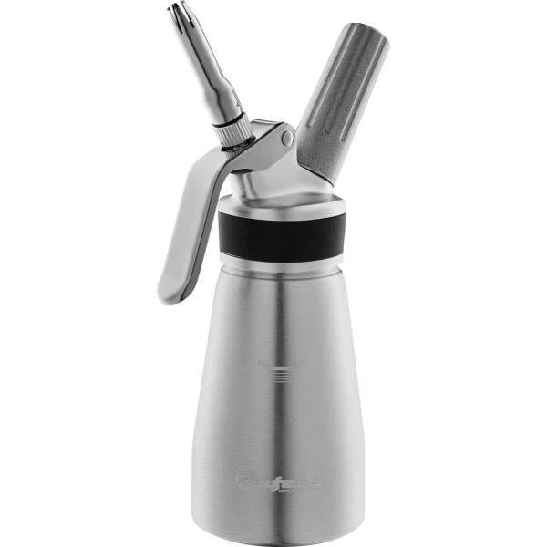 Сифон для сливок Bufett Professionelle Produkte 0,25л, серебряный, 640002